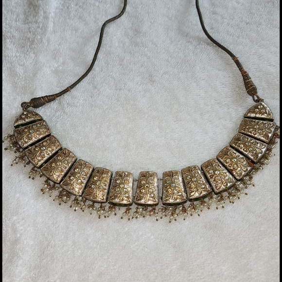 Double Sided Handcrafted vintage necklace - Picture 10 of 10